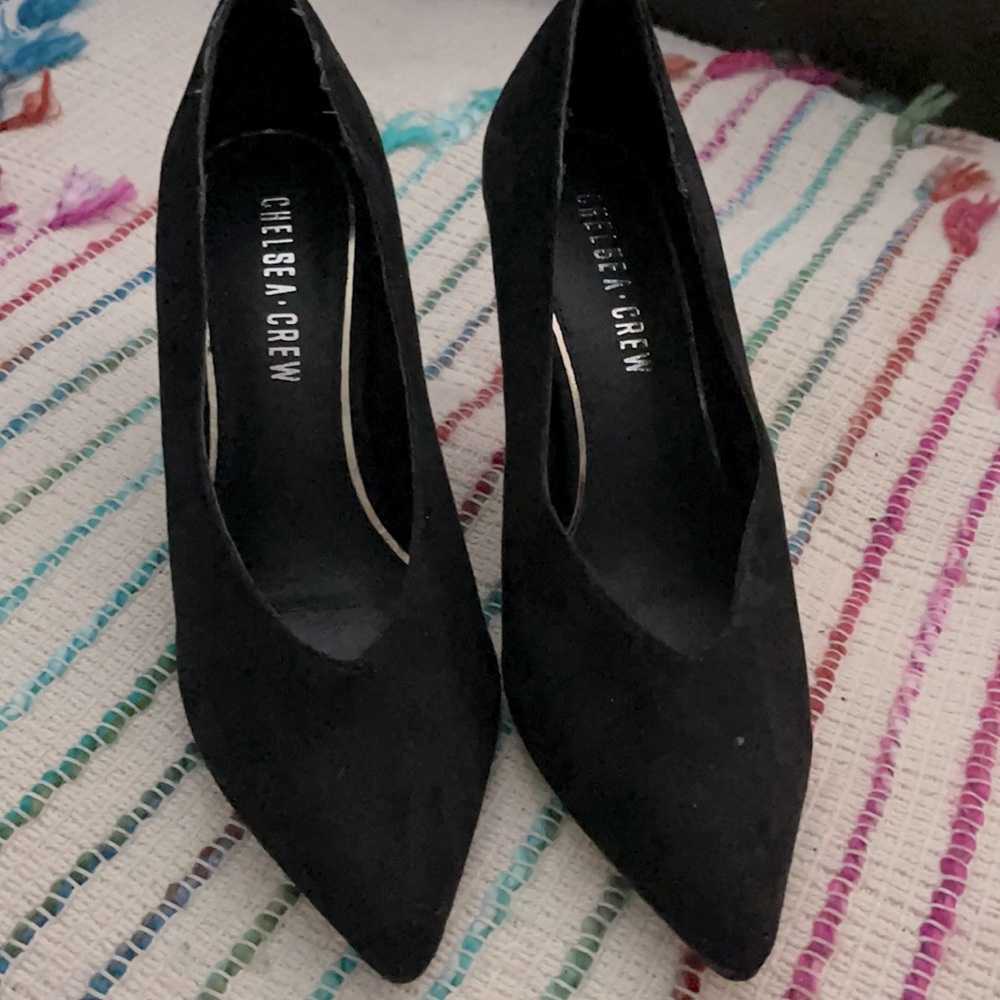 Chelsea Crew Black Pumps Size 7